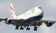 British Airways Boeing 747-436 (G-BNLZ) at  Miami - International, United States