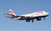 British Airways Boeing 747-436 (G-BNLZ) at  Miami - International, United States