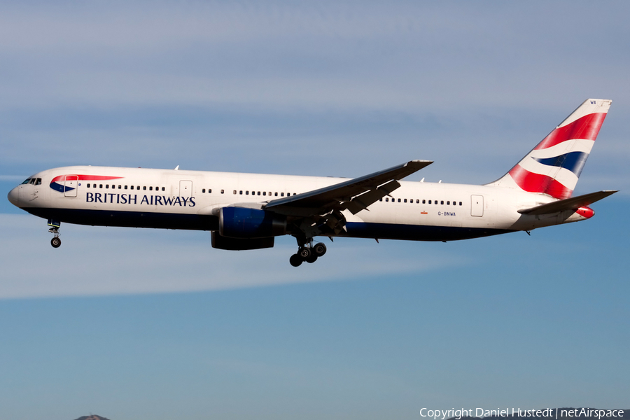 British Airways Boeing 767-336(ER) (G-BNWA) | Photo 540700