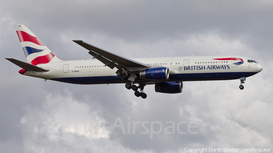 British Airways Boeing 767-336(ER) (G-BNWA) | Photo 182096