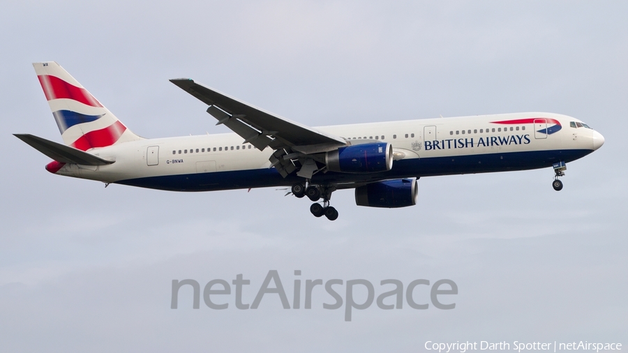 British Airways Boeing 767-336(ER) (G-BNWA) | Photo 182097