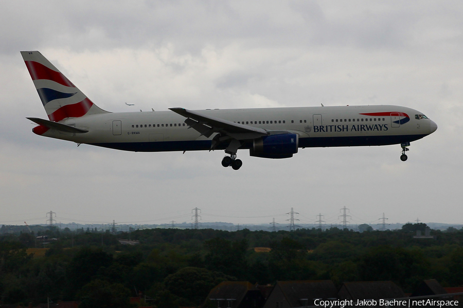British Airways Boeing 767-336(ER) (G-BNWA) | Photo 185541