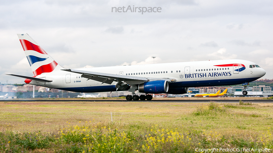 British Airways Boeing 767-336(ER) (G-BNWA) | Photo 464543