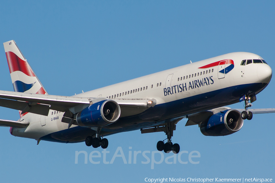 British Airways Boeing 767-336(ER) (G-BNWB) | Photo 121486