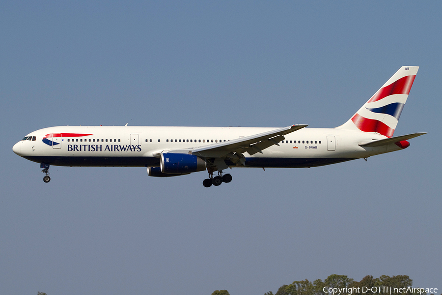 British Airways Boeing 767-336(ER) (G-BNWB) | Photo 384669
