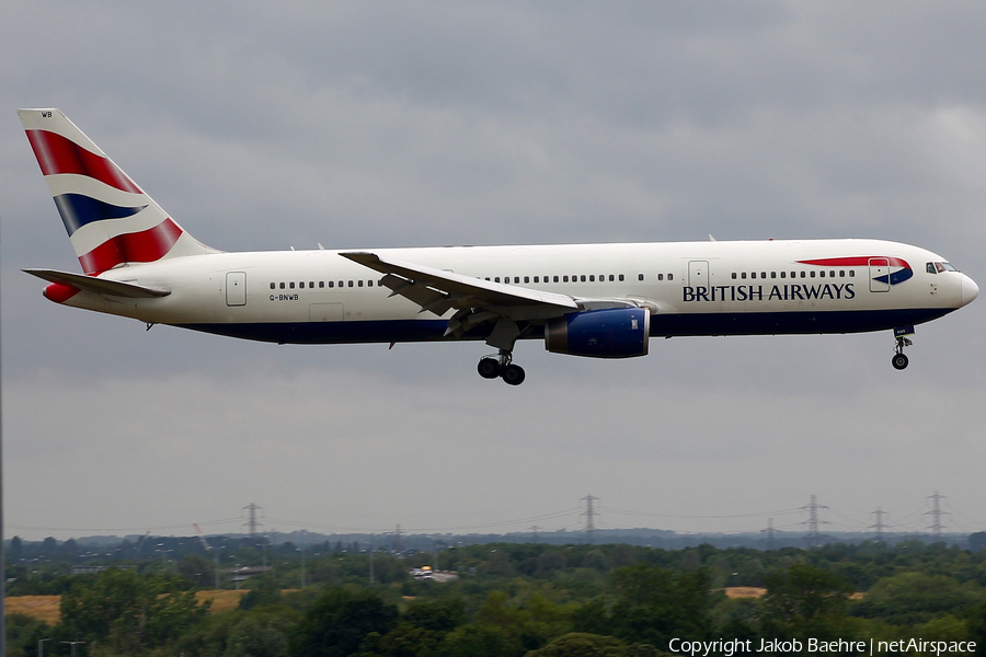 British Airways Boeing 767-336(ER) (G-BNWB) | Photo 185535