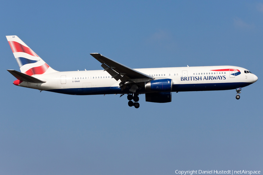 British Airways Boeing 767-336(ER) (G-BNWB) | Photo 496253