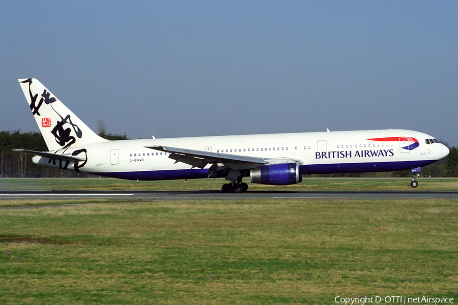 British Airways Boeing 767-336(ER) (G-BNWC) | Photo 388087