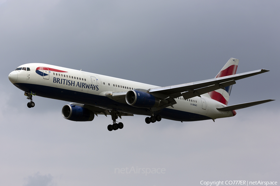 British Airways Boeing 767-336(ER) (G-BNWD) | Photo 395648