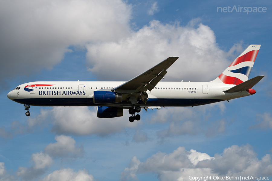 British Airways Boeing 767-336(ER) (G-BNWD) | Photo 41741