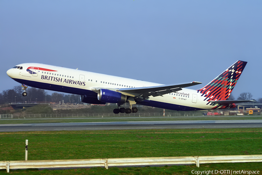 British Airways Boeing 767-336(ER) (G-BNWF) | Photo 392821