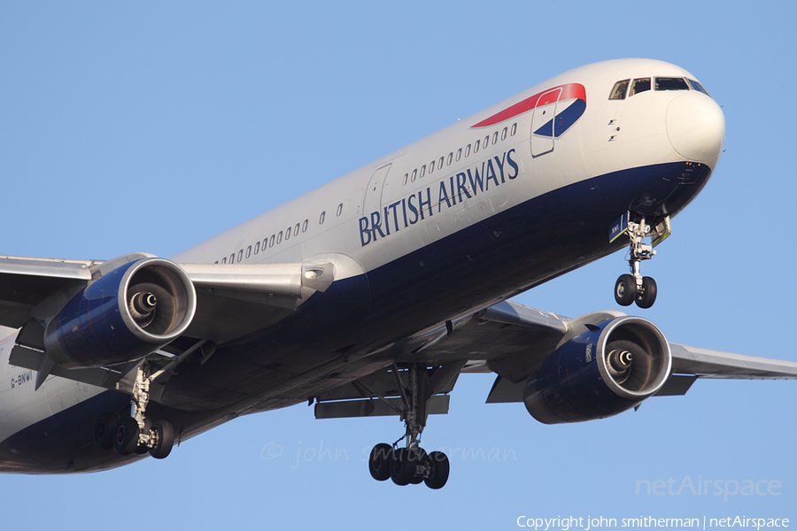 British Airways Boeing 767-336(ER) (G-BNWI) | Photo 24559