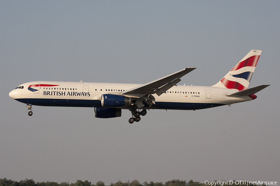 British Airways Boeing 767-336(ER) (G-BNWM) | Photo 385439