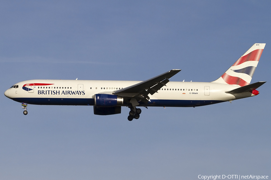 British Airways Boeing 767-336(ER) (G-BNWM) | Photo 473969