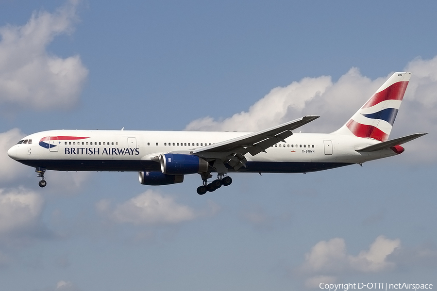 British Airways Boeing 767-336(ER) (G-BNWN) | Photo 177217