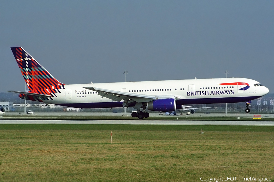 British Airways Boeing 767-336(ER) (G-BNWT) | Photo 389967