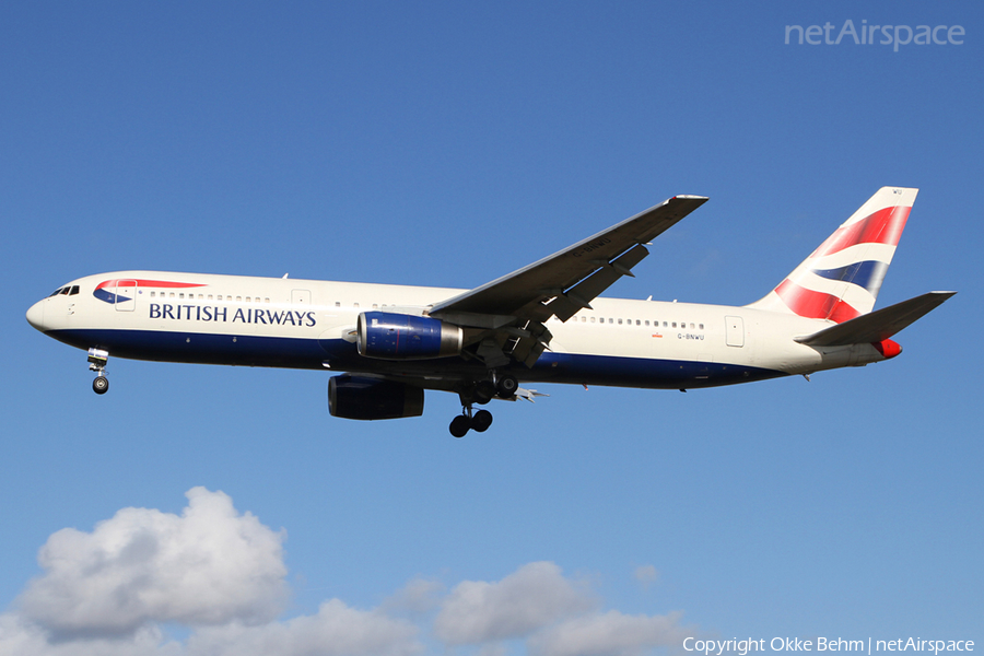 British Airways Boeing 767-336(ER) (G-BNWU) | Photo 41525