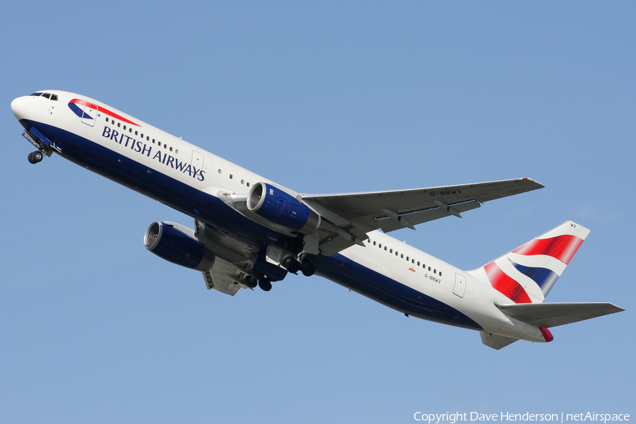 British Airways Boeing 767-336(ER) (G-BNWV) | Photo 3649