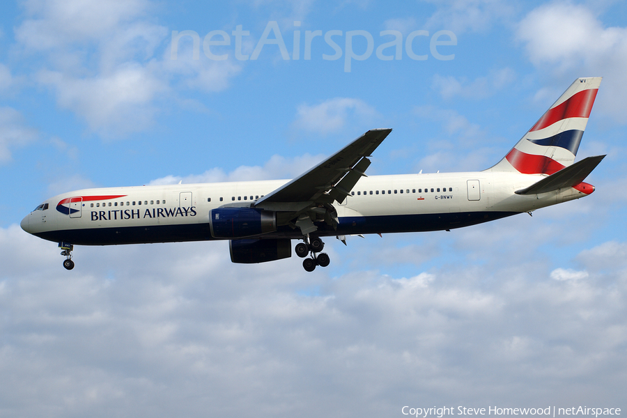 British Airways Boeing 767-336(ER) (G-BNWV) | Photo 402921