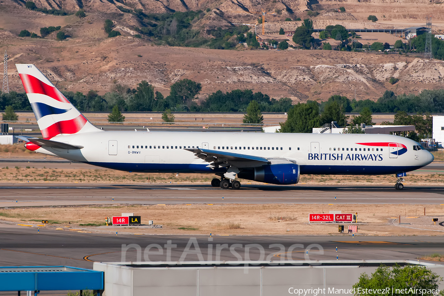 British Airways Boeing 767-336(ER) (G-BNWV) | Photo 135489