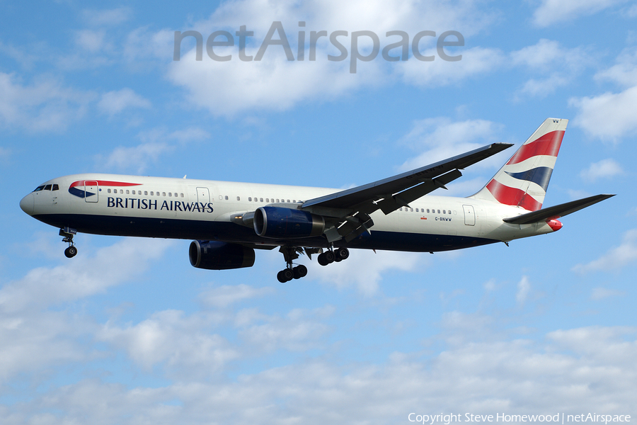 British Airways Boeing 767-336(ER) (G-BNWW) | Photo 402922