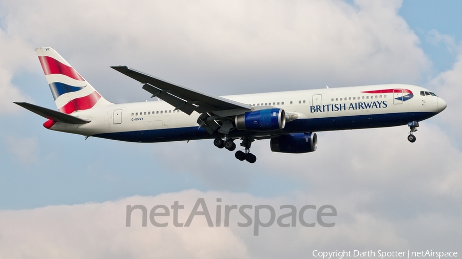 British Airways Boeing 767-336(ER) (G-BNWX) | Photo 182098