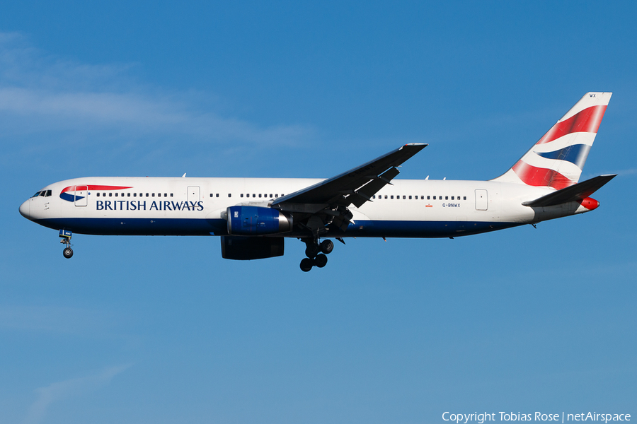 British Airways Boeing 767-336(ER) (G-BNWX) | Photo 303112