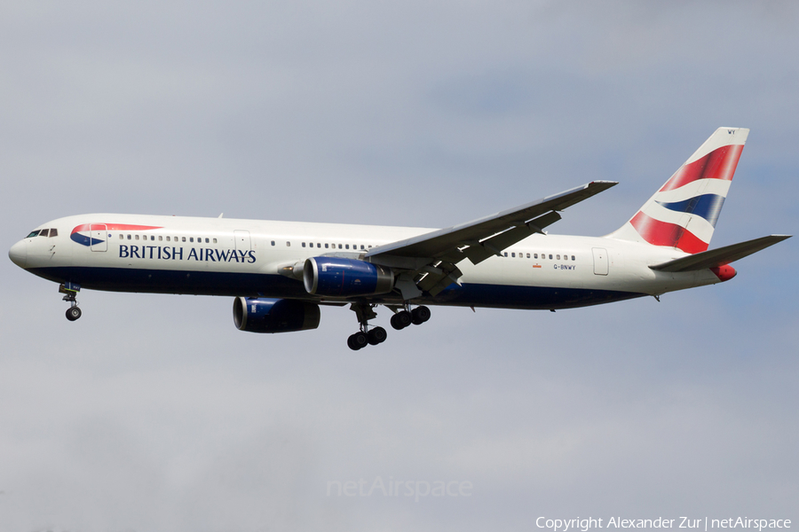 British Airways Boeing 767-336(ER) (G-BNWY) | Photo 136340