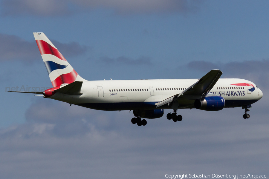 British Airways Boeing 767-336(ER) (G-BNWZ) | Photo 164912