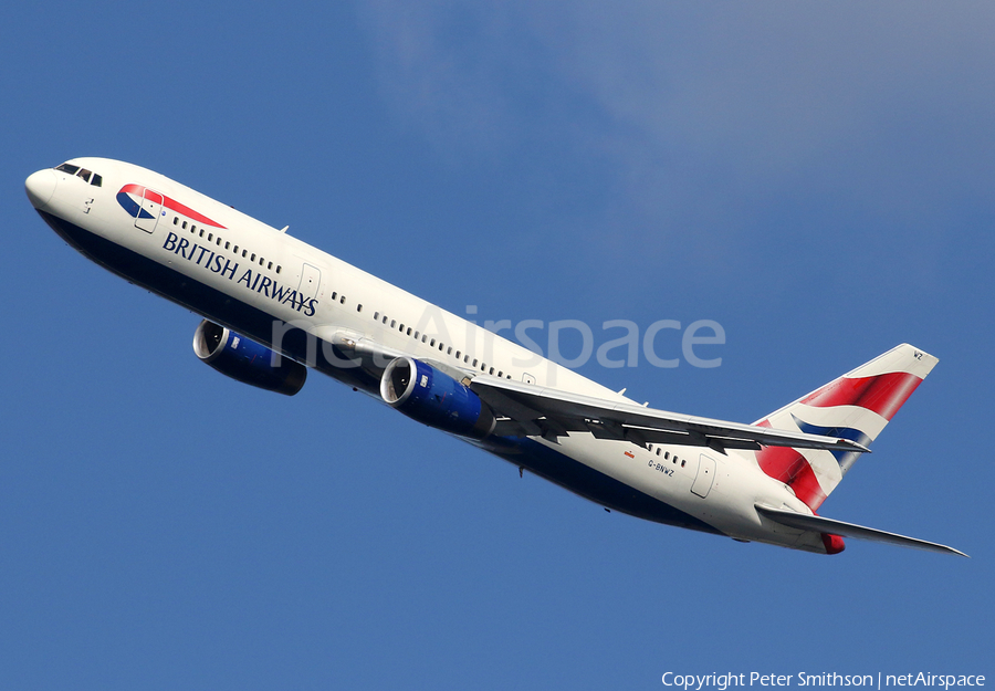 British Airways Boeing 767-336(ER) (G-BNWZ) | Photo 267021