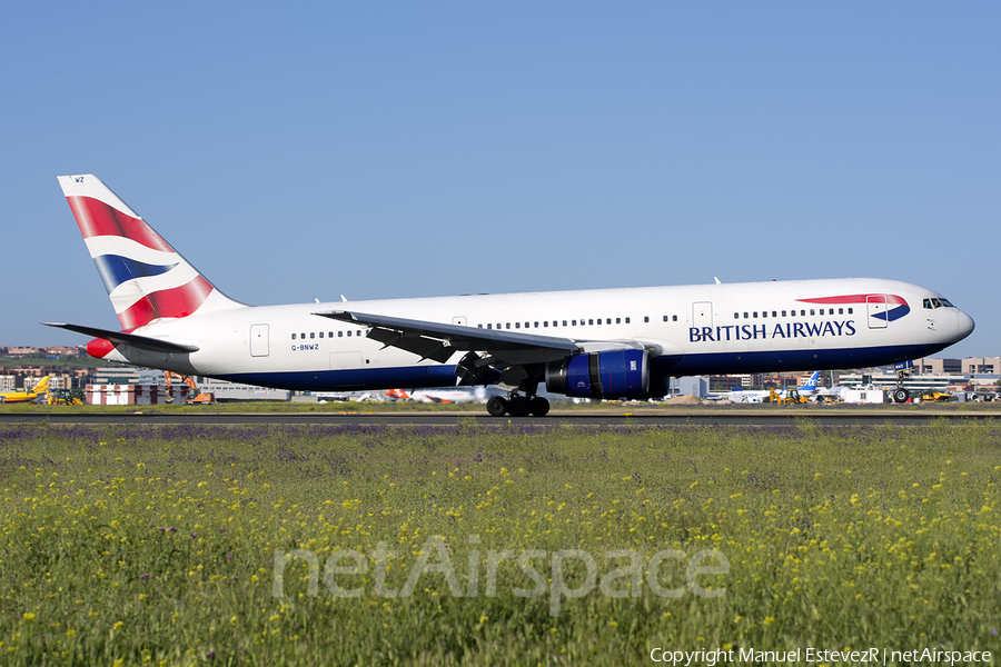 British Airways Boeing 767-336(ER) (G-BNWZ) | Photo 242586