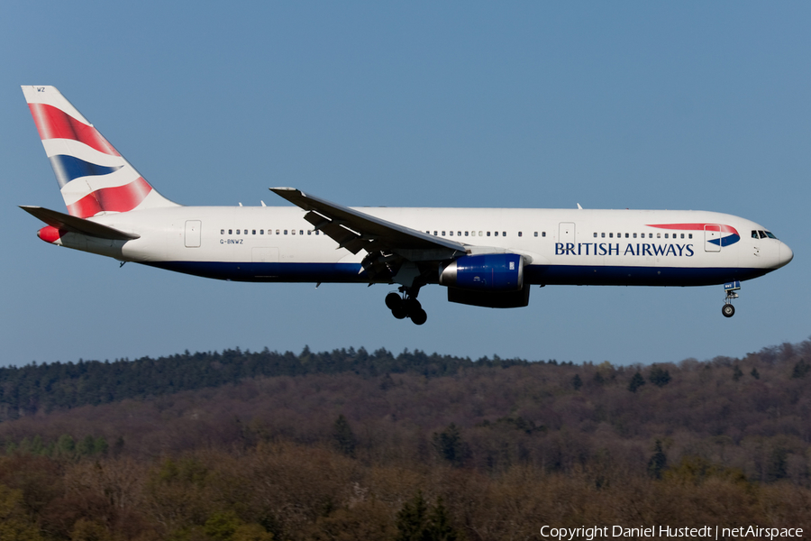 British Airways Boeing 767-336(ER) (G-BNWZ) | Photo 421027