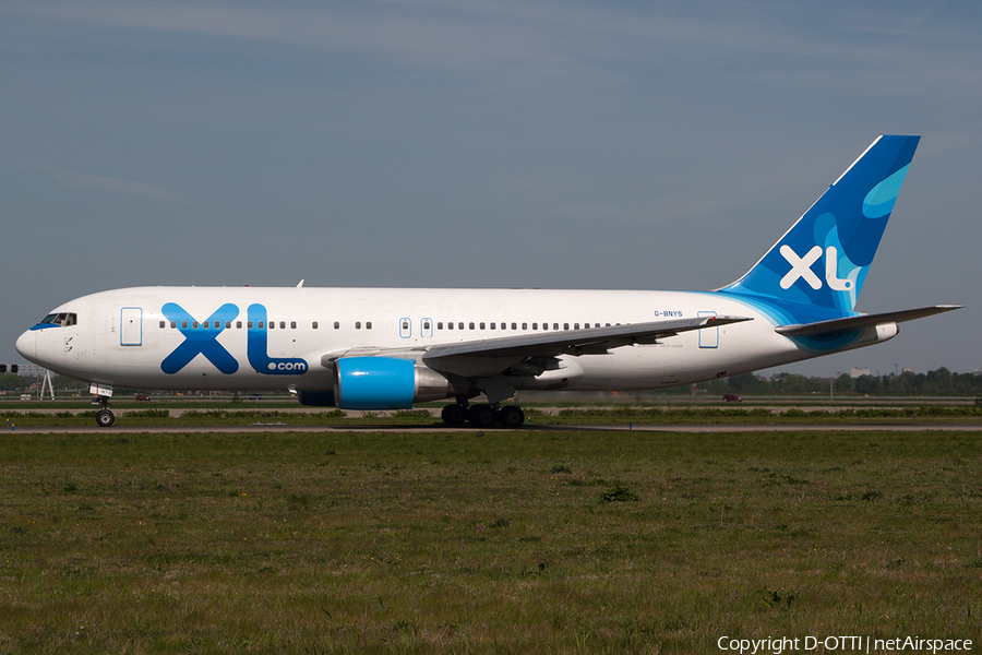 XL Airways Boeing 767-204(ER) (G-BNYS) | Photo 199574