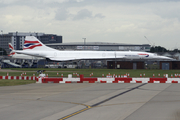 British Airways Aerospatiale-BAC Concorde 102 (G-BOAB) at  London - Heathrow, United Kingdom