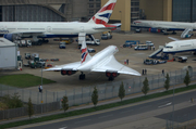 British Airways Aerospatiale-BAC Concorde 102 (G-BOAB) at  London - Heathrow, United Kingdom