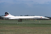 British Airways Aerospatiale-BAC Concorde 102 (G-BOAG) at  RAF Fairford, United Kingdom