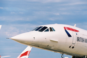 British Airways Aerospatiale-BAC Concorde 102 (G-BOAG) at  London - Heathrow, United Kingdom