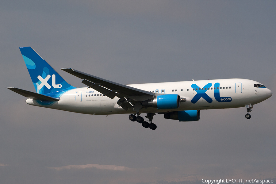 XL Airways Boeing 767-204(ER) (G-BOPB) | Photo 196315