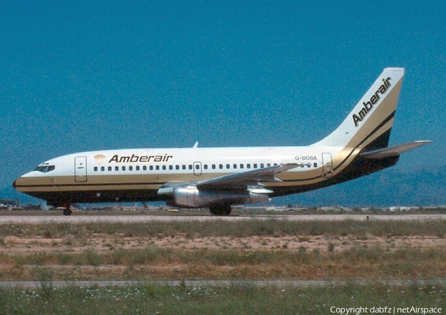 Amberair Boeing 737-204C(Adv) (G-BOSA) | Photo 211277