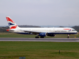 British Airways Boeing 757-236 (G-BPED) at  Manchester - International (Ringway), United Kingdom