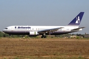 Britannia Airways Boeing 767-204(ER) (G-BPFV) at  Palma De Mallorca - Son San Juan, Spain