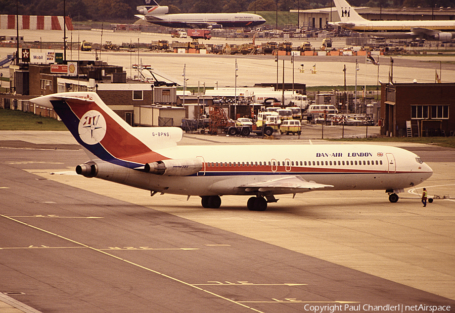 Dan-Air London Boeing 727-277(Adv) (G-BPNS) | Photo 65963