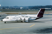 British World Airlines BAe Systems BAe-146-300 (G-BRAB) at  Geneva - International, Switzerland