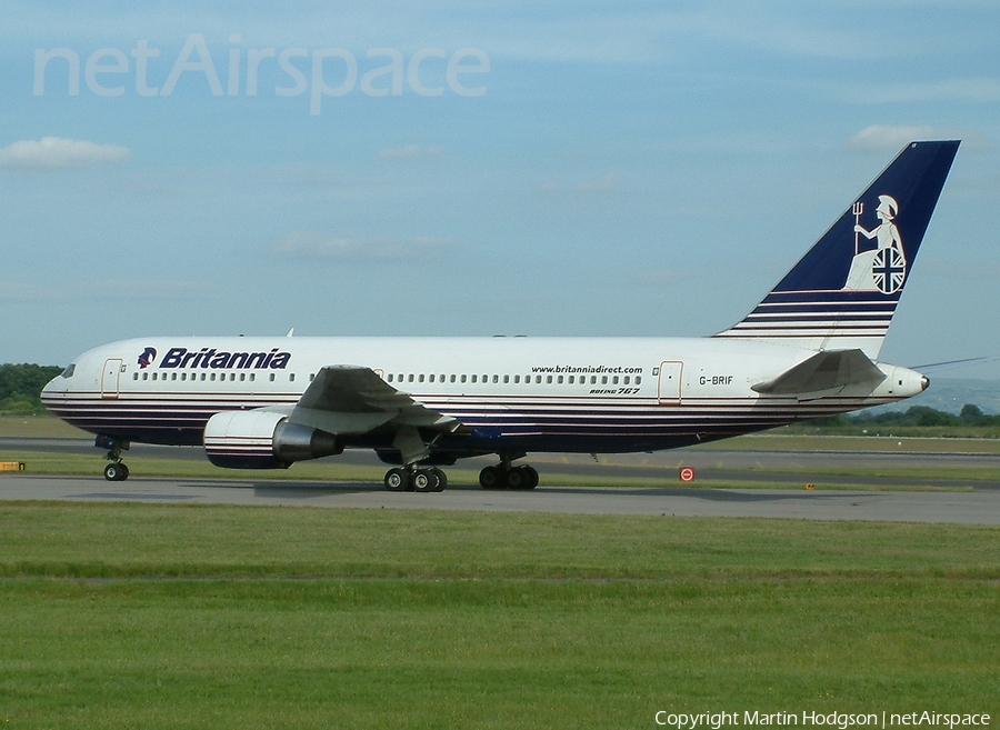 Britannia Airways Boeing 767-204(ER) (G-BRIF) | Photo 6380