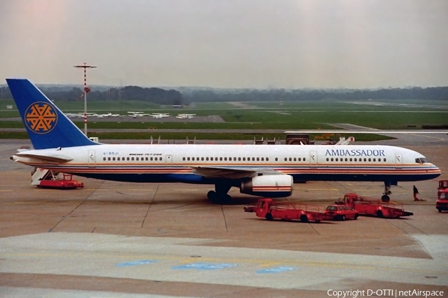 Ambassador Airways Boeing 757-236 (G-BRJI) | Photo 249380