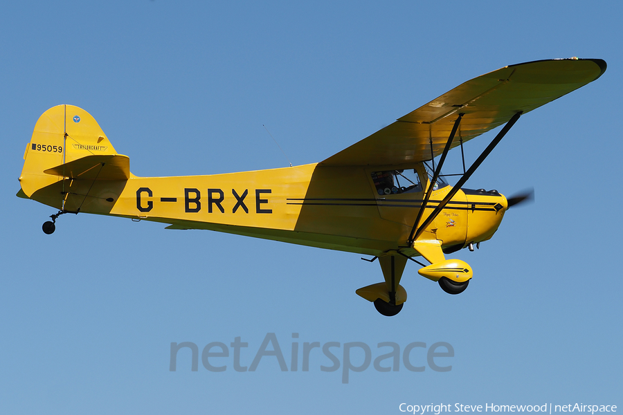 (Private) Taylorcraft BC-12D Twosome (G-BRXE) | Photo 269212