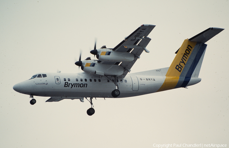 Brymon Airways de Havilland Canada DHC-7-110 (G-BRYA) | Photo 104774