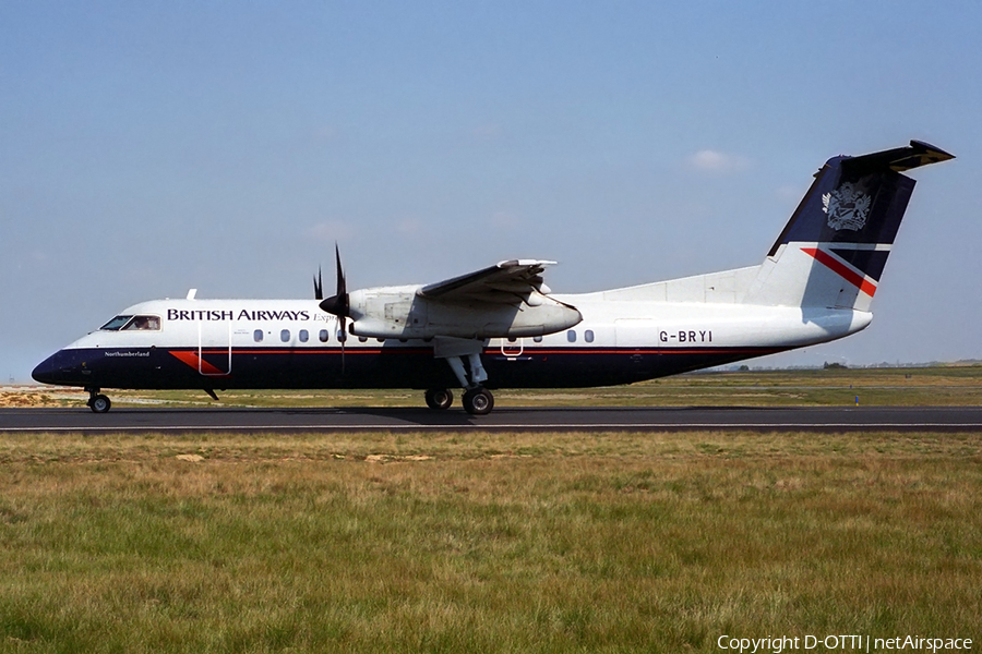 British Airways Express (CityFlyer Express) de Havilland Canada DHC-8-311 (G-BRYI) | Photo 271816