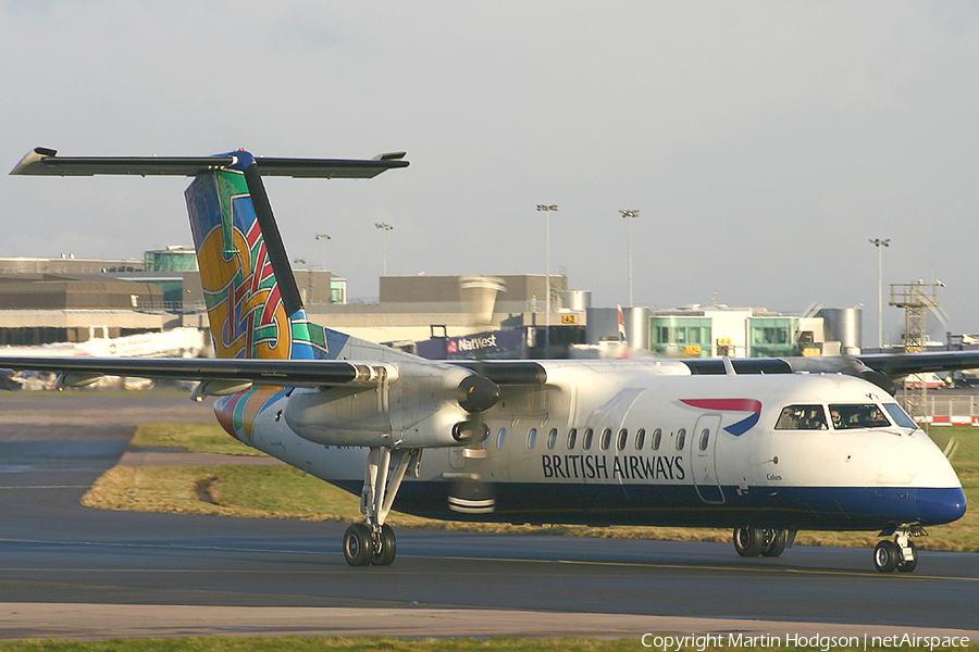 British Airways (Citiexpress) de Havilland Canada DHC-8-311Q (G-BRYV) | Photo 2180