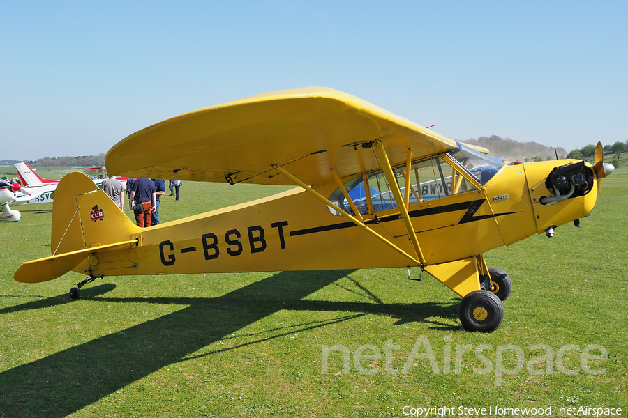 (Private) Piper J3C-65 Cub (G-BSBT) | Photo 155693